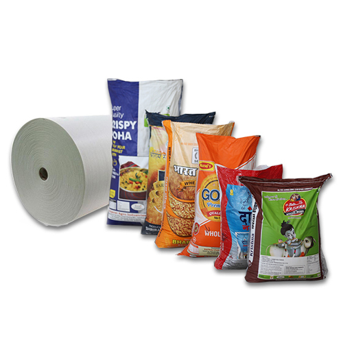Light In Weight Printed Pp Woven Laminated Fabric Rolls And Sack
