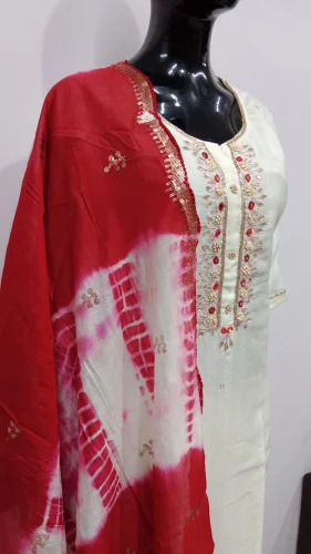 Kurti Pant Dupatta Set - Gender: Female