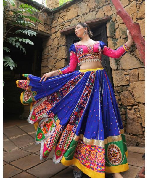 Navratri Gamthi Work Choli - Occasion: Wedding