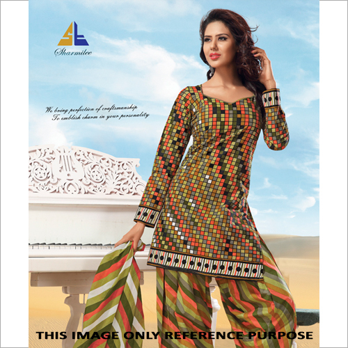 Check Print Salwar Suit