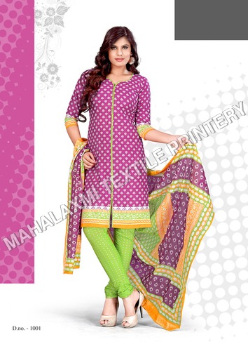 Multicolor Summer Special Cotton Dress Materials