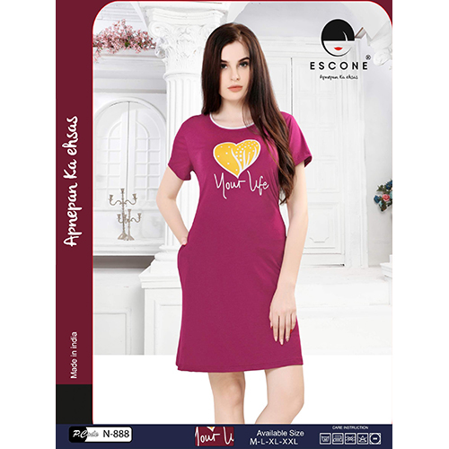 Escone Premium Long Dress - Cotton, Sizes M to XXL, Available in Various Colors | Breathable, Washab