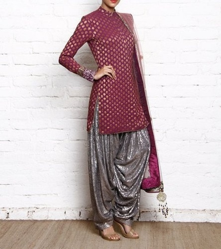 Full Sleeve Rayon Patiala Suit