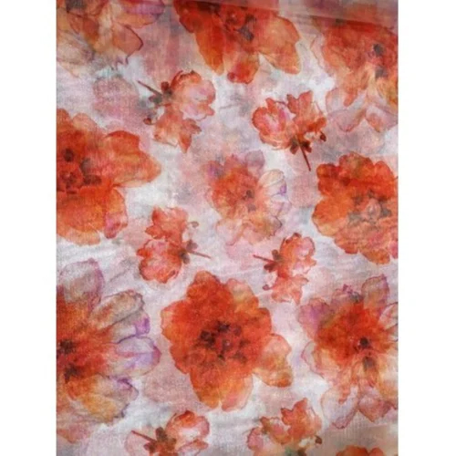 Stylish Printed Polyester Fabric - 100% Polyester, 44-45