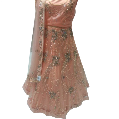 Indian Ladies Hand Work Party Wear Lehenga