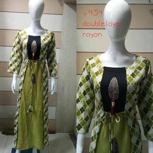 Ladies Designer Kurtis - Color: All Color