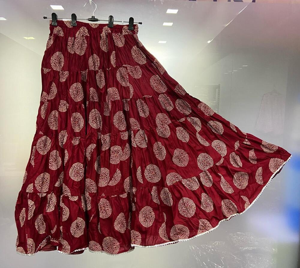 Marrige Wear Skirt - Color: Multi Color