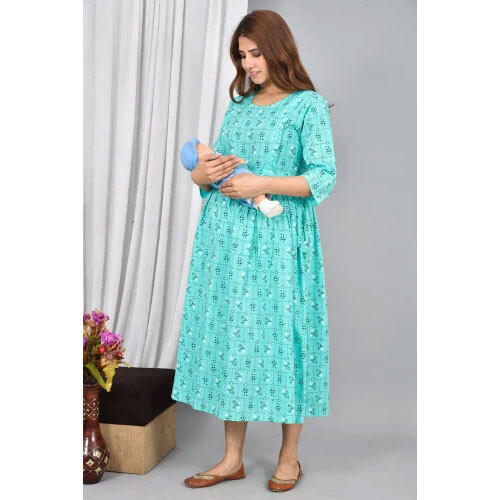 Women Feeding Dresses - Material: Cotton