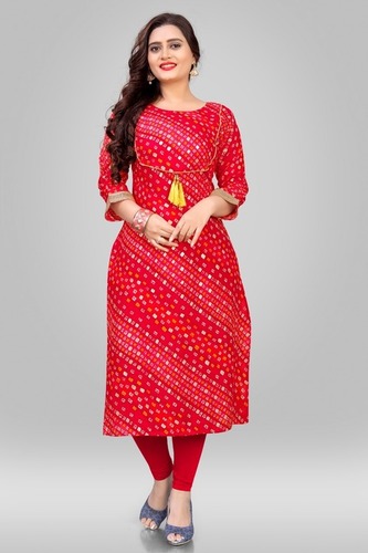 Multi Color Designer Kurtis