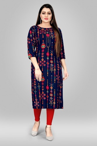 Net Kurtis - Color: Multi Color