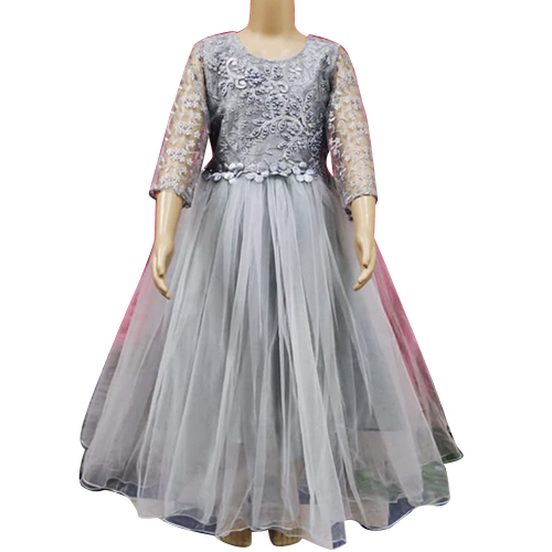 Girls Cotton Frock - Customized Size, Modern Style | Available in Various Colors