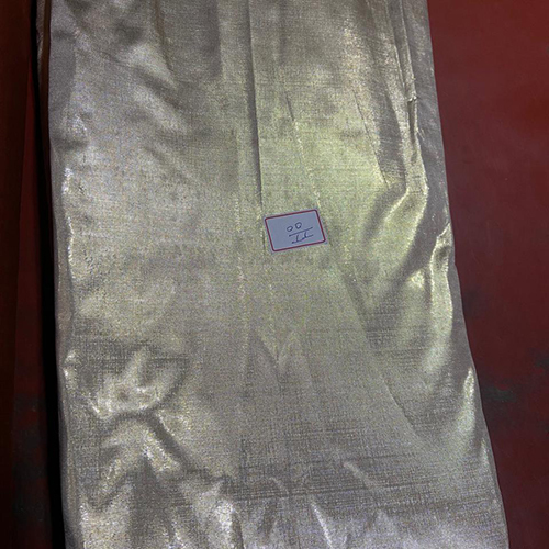 Plain Shimmer Fabric - Washable Silver Material, Different Length Options | Elegant Design for Dress