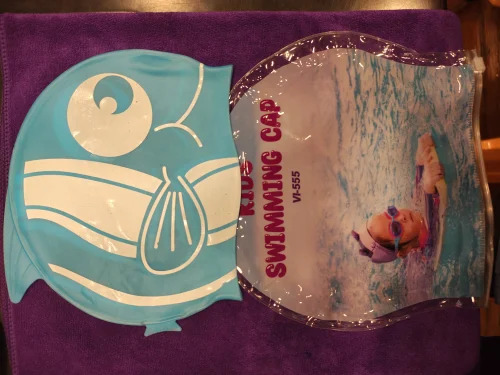 Konex Kids Swimming Pool Caps - Color: Blue