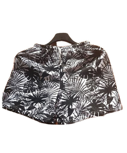 Printed Ladies Designer Knitted Shorts