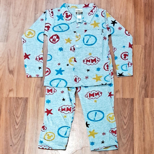 Different Available Boys Designer Night Suit Set