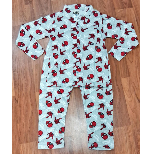 Different Available Boys Spiderman Print Night Suit Set