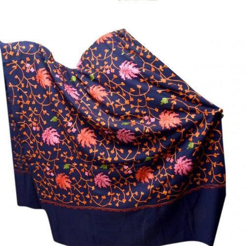 Multicolor Ladies Printed Designer Shawl