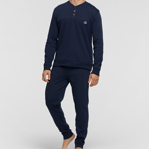 Mens Plain Night Suit - Cotton , Customized Size, Breathable Material, Soft Handfeel, Available in V