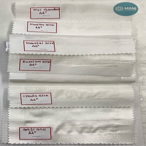 Viscose Russian Silk Fabric Dyeable - Fabric Texture: Plain