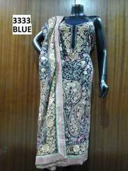 Georgette Suit - Top in Luxurious Georgette, Bottom in Soft Shantoon, Elegant Net Dupatta | Vibrant 