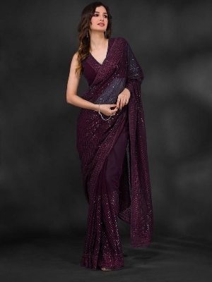 Ladies Designer Cotton Saree - Printed Pattern, Available in Various Colors | Warranty Included for 