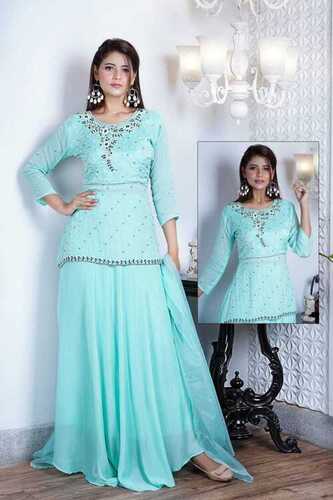 Ladies Cotton Salwar Suit - Available in S to XL Sizes, Printed Design, Full Sleeves | Washable, Bre