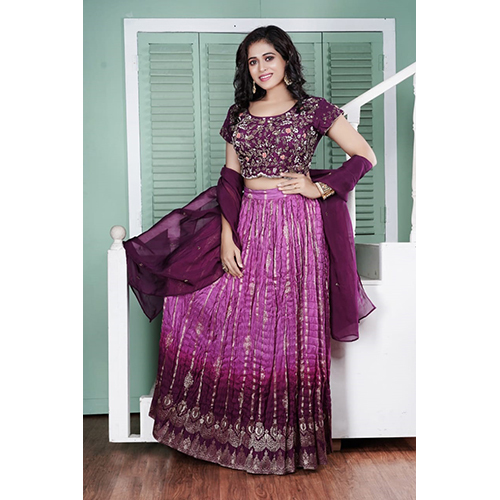 Washable Designer Crop Top Skirt