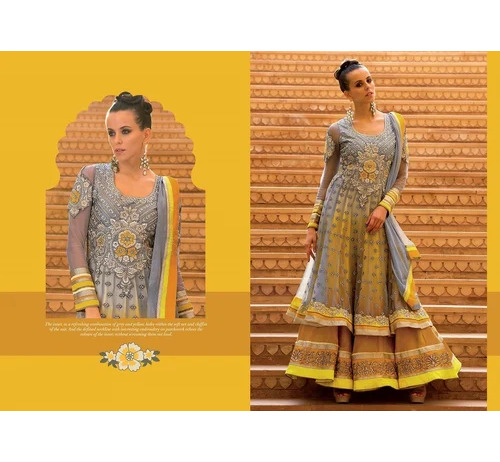 Elegant Trendy Ladies Designer Suits - High-Quality Fabric, Vibrant Colors & Patterns | Intricate Em