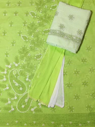 Unstitched Salwar Suit - Color: Multicoloured