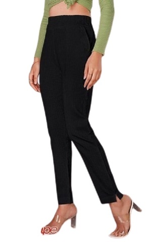 Lycra Stretchable Pants - Lycra Material, All Sizes, Multiple Colors | Elastic Waistband, Flattering