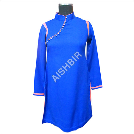 High Neck Cotton Kurtis