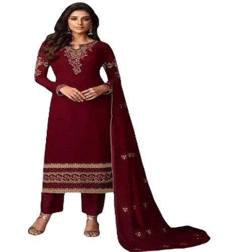 Ladies Designer Straight Suit 