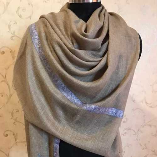 Plain Hashi Pashmina Cashmere Shawl