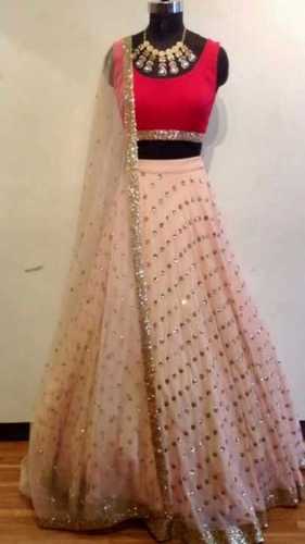 Washable Ladies Party Wear Lehanga Choli 
