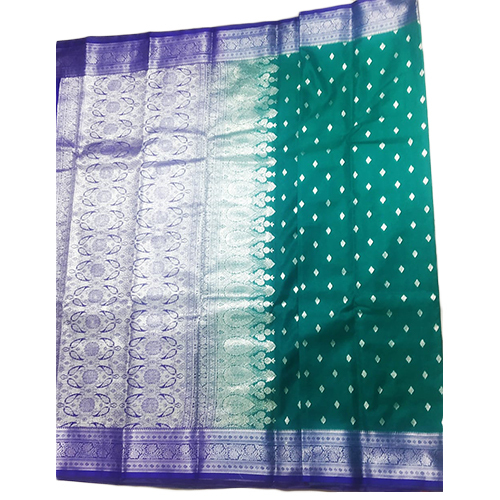 Multicolor Jhalar Butta Fancy Silk Sarees