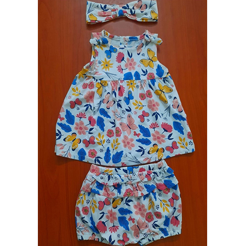 Different Available Girls Printed Sharara Set