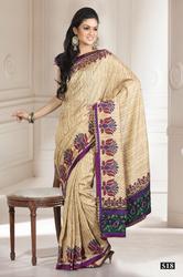 Fancy Bhagalpuri Silk Saree - Pure Bhagalpuri Silk Fabric, Unique Designs , Soft and Comfortable Wea