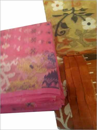 Printed Georgette Saree