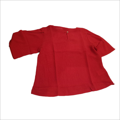 Ladies Plain Cotton Tops - Cotton, S/M/L/XL , Any Color | Features: Quick Dry, Washable, Round Shape