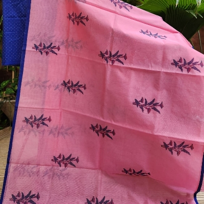 Appealing Look Printed Supernet Saree