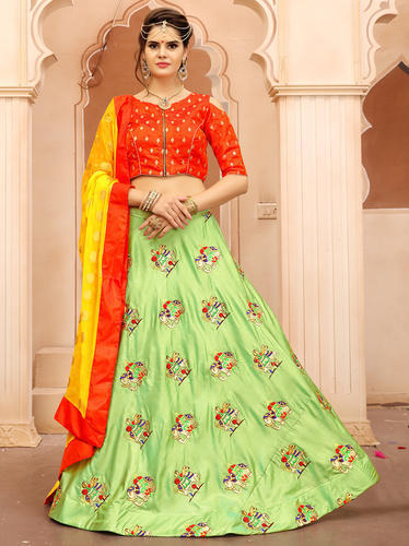 Traditional Design Lehenga Choli Size: Medium