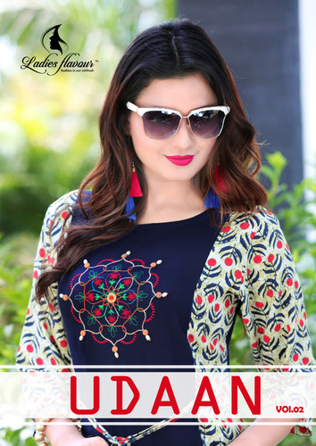 Rayon Print Kurtis Udaan Vol 2 Length: 46 Inch (In)