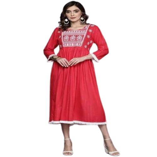 Ladies Suit - Premium Quality Chiffon Salwar Kameez, Embroidered Design for Party Wear, Standard Siz