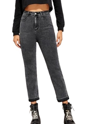 Regular Fit High Waist Plain Dyed Soft Denim Jeans For Ladies Age Group: >16 Years